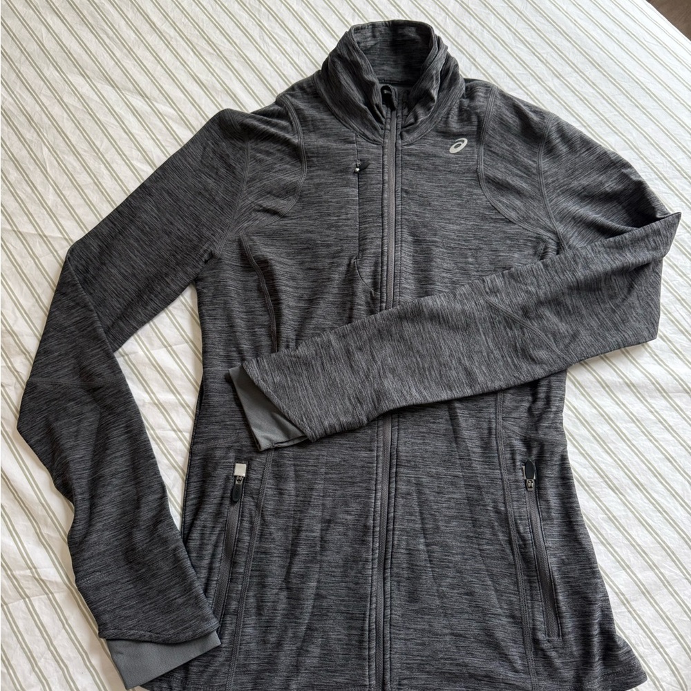 Asics Women's Gray Running Jacket